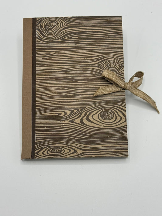 Woodgrain Ribbon Book