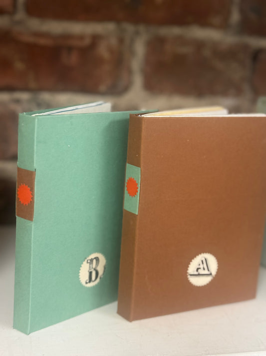 Boxed Duo Handmade Books