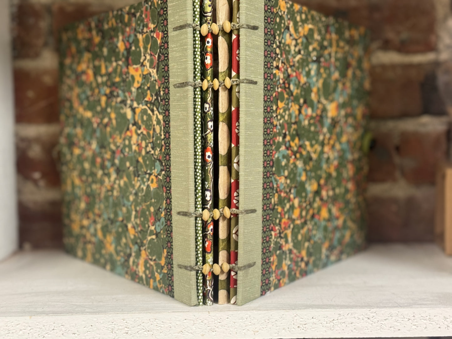 Green Album Custom Archival Papers