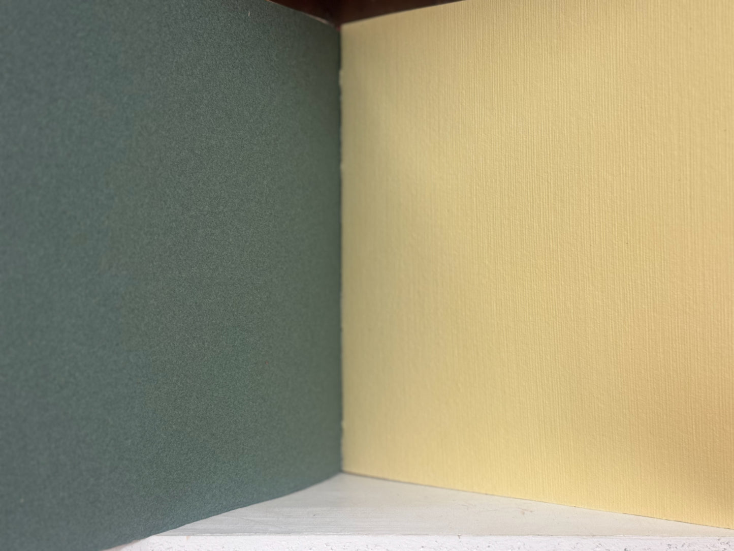 Green Album Custom Archival Papers