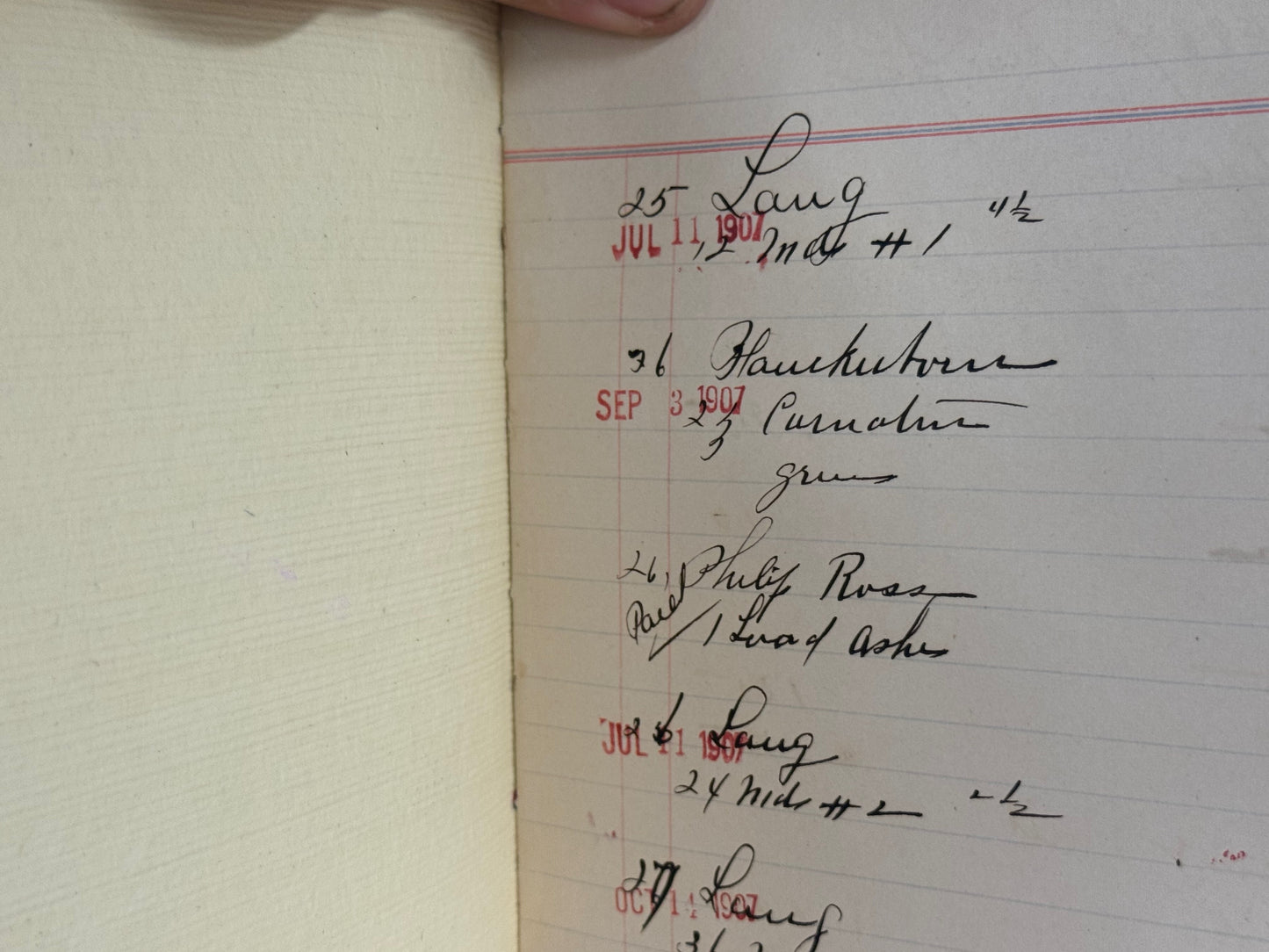 Custom Handbound Album — Red Floral Edition